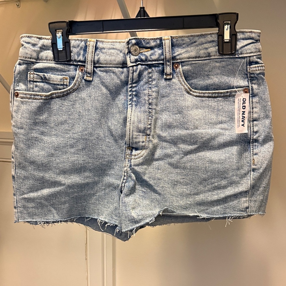 Old Navy Light Blue Denim Cutoff Shorts
